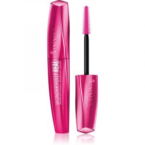 Rimmel Wonder’fully Real tusz do rzęs z keratyną odcień 001 Black 11 ml