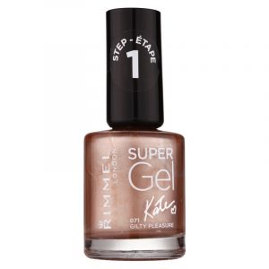 Rimmel Super Gel By Kate żelowy lakier do paznokci bez konieczności użycia lampy UV/LED odcień 071 Gilty Pleasure 12 ml