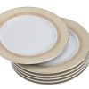 Komplet 6 talerzy deserowych 17cm Amaro Gold