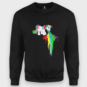 Bluza klasyczna Rainbow Vomit