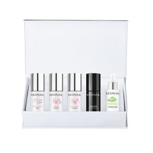 Zestaw do hybryd VITAMINS: 2 bazy + top + primer + oliwka