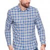KOSZULA WRANGLER L/S 1PKT SHIRT KOSZULA WRANGLER BLUE W5760ML05