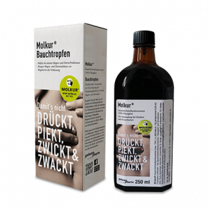 Molkur® Bauchtropfen 250 ml. Wsparcie pracy układu trawiennego i odpornościowego. Wysyłka w 24h. Oficjalny dystrybutor