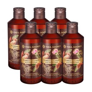 6x Orientalny żel pod prysznic i do kąpieli Olejek arganowy & Róża