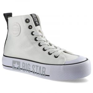 Białe Sneakersy Damskie Big Star Wygodne Buty