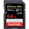 Karta pamięci SanDisk EXTREME PRO SDSDXXY-064G-GN4IN (64GB; Class U3, V30; Karta pamięci)