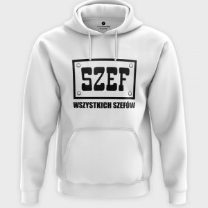 Bluza z kapturem Szef Szefów