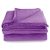Koc 220×240 Mic mikrofibra ciepły gruby fioletowy