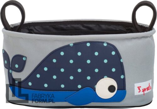 Organizer do wózka 3 sprouts wieloryb