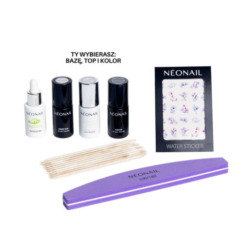 Zestaw do hybryd YOUR CHOICE: 3 lakiery + naklejki + akcesoria