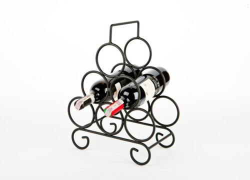 Stojak na wino (6 butelek)