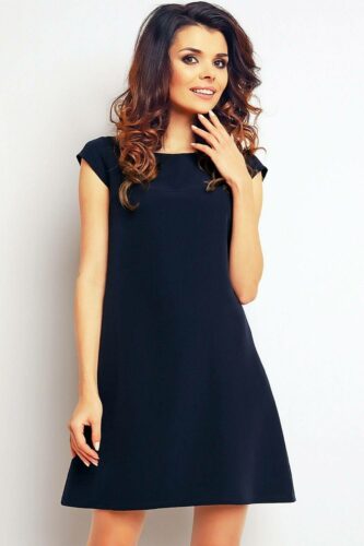 Elegancka trapezowa sukienka