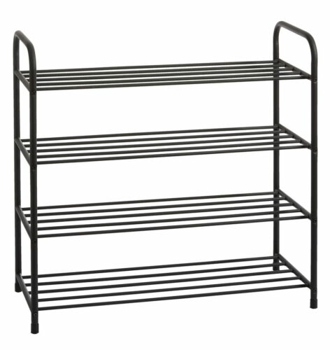 Półka na buty Brunbeste 2594 metalowa czarna 4-poziomowa