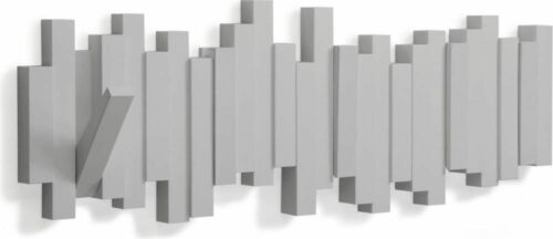 Nowoczesny wieszak ścienny Sticks szary – Umbra