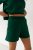 Spodenki z dzianiny dresowej w kolorze DEEP FOREST GREEN – TENDER BY MARSALA