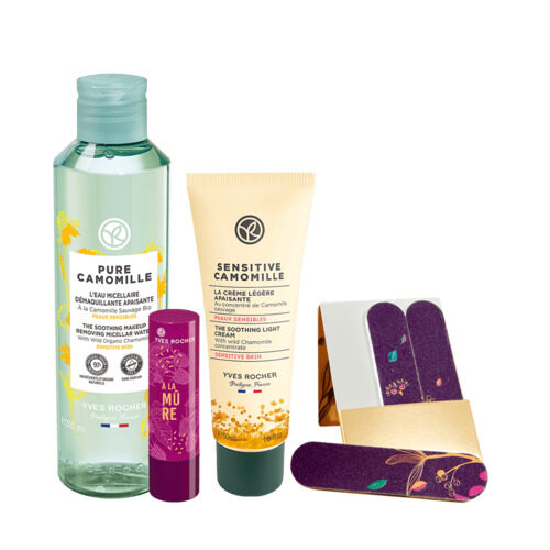 Zimowy zestaw łagodzący z rumiankiem