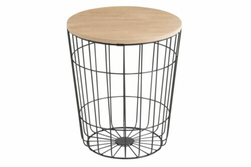 Stolik kawowy Lotus 34cm czarny Actona