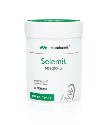 Selemit MSE dr Enzmann 60 kaps. 200 µg seleninu sodu. Wysyłka w 24h. Oficjalny dystrybutor
