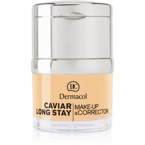 Dermacol Caviar Long Stay długotrwały korektor z wyciągiem z kawioru i efektem wygładzającym odcień 1,5 Sand 30 ml