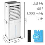 Aircooler, klimatyzer, nawilżacz powietrza PAE 81