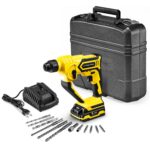 Akumulatorowa młotowiertarka PRDS 10-20V plus Lampa robocza PWLS10