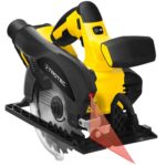 Akumulatorowa pilarka tarczowa PCSS 10-20V plus Lampa robocza PWLS10