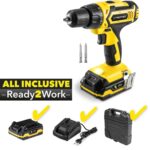 Akumulatorowa wiertarko-wkrętarka PSCS 11-20V plus Lampa robocza PWLS10