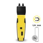 Miernik ciśnienia różnicowego BV15WP z funkcją anemometru