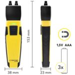Miernik ciśnienia różnicowego BV15WP z funkcją anemometru
